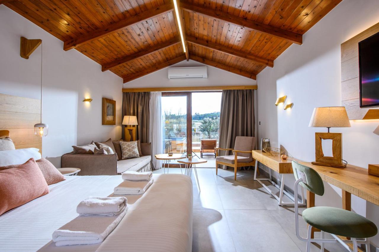 Platanias Theros Suite By Creta Paradise Gerani  Buitenkant foto